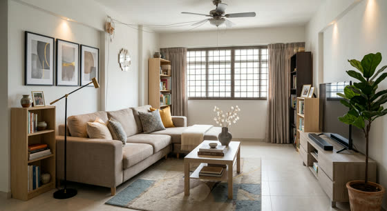 Fully furnished room